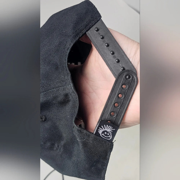 KnuckleHeads Little Threads USA BW Flag Snap Back Trucker Hat Toddler Size Small - Picture 9 of 16